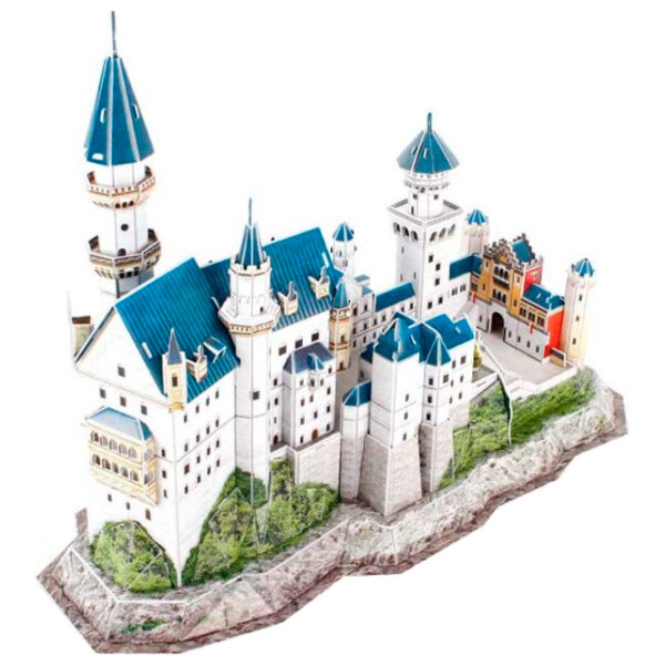 Пазл 3D CubicFun NEUSCHWANSTEIN CASTLE (DS0990h) Количество деталей: 121, Рекомендуемый возраст: 6+ photo 3