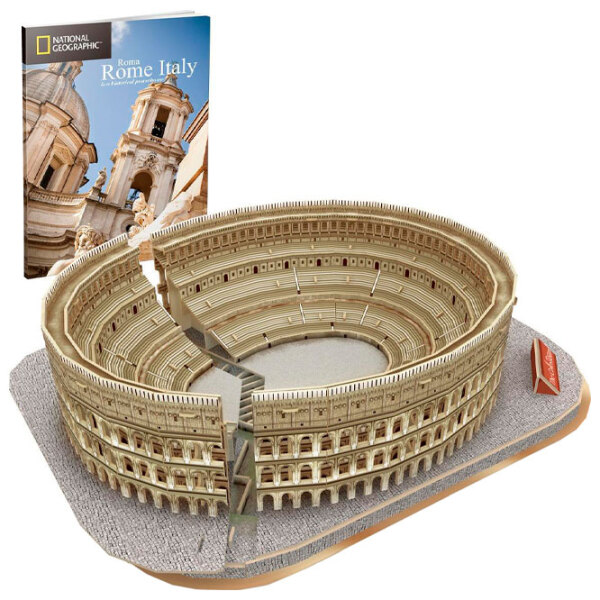 Puzzle 3D CubicFun HE COLOSSEUM (DS0976h) Numărul de piese: 131, V&acirc;rsta recomandată: 6+ photo 3