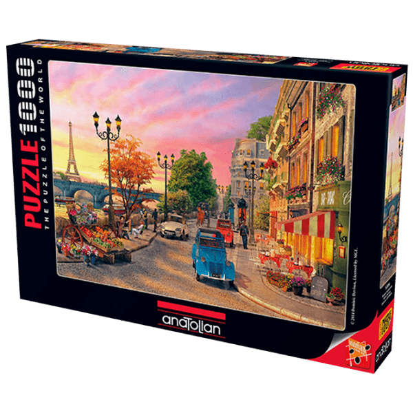 Пазл 2D Anatolian Seine Sunset (A1004) Количество деталей: 1000, Рекомендуемый возраст: 12+ photo 1