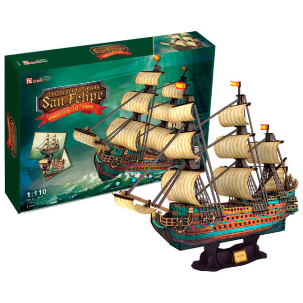 Пазл 3D CubicFun The San Felipe (2T4017h) Количество деталей: 248, Рекомендуемый возраст: 6+ photo 2