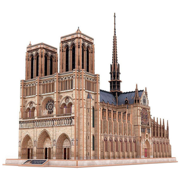 Puzzle 3D CubicFun Notre Dame de Paris (MC260h) Numărul de piese: 293, V&acirc;rsta recomandată: 6+ photo 3