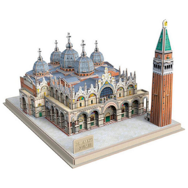 Puzzle 3D CubicFun ST. MARKS SQUARE (DS0980h) Numărul de piese: 107, V&acirc;rsta recomandată: 6+ photo 4