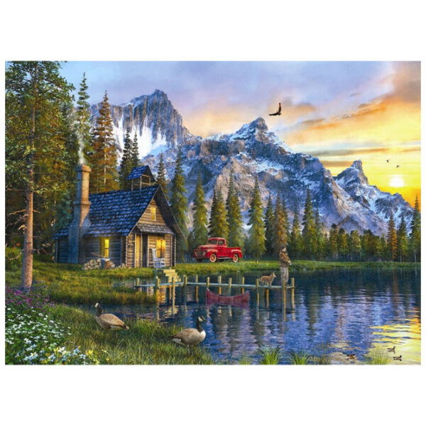 Пазл 2D Anatolian Sunset Cabin (A1024) Количество деталей: 1000, Рекомендуемый возраст: 12+ photo 2