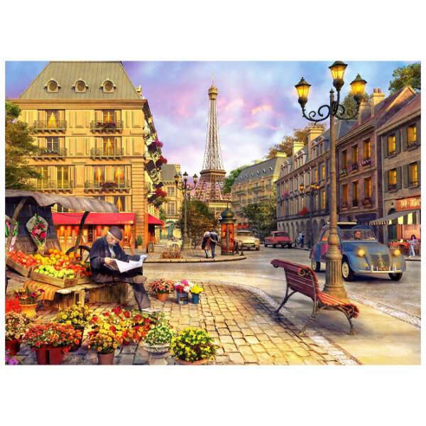 Пазл 2D Anatolian Paris Street Life (A4542) Количество деталей: 1500, Рекомендуемый возраст: 12+ photo 2