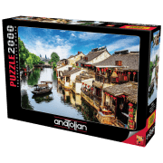 Пазл 2D Anatolian Xitang Ancient Town (A3945) Количество деталей: 2000, Рекомендуемый возраст: 12+