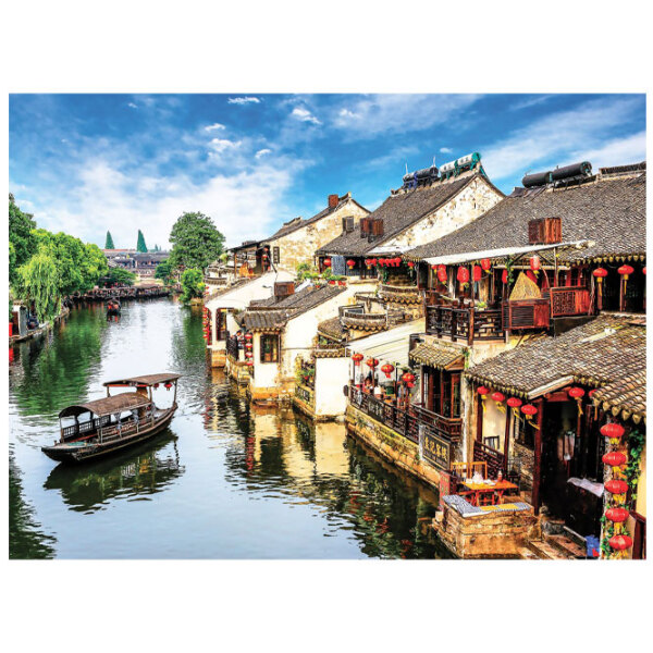 Пазл 2D Anatolian Xitang Ancient Town (A3945) Количество деталей: 2000, Рекомендуемый возраст: 12+ photo 2