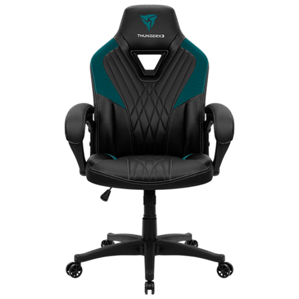 Scaun Gaming ThunderX3 DC1 Black Cyan  photo 1