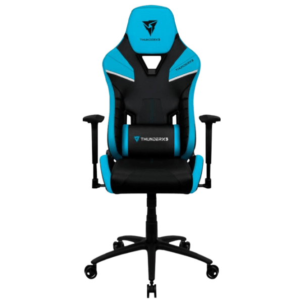 Scaun Gaming ThunderX3 TC5 Black Azure Blue  photo 1