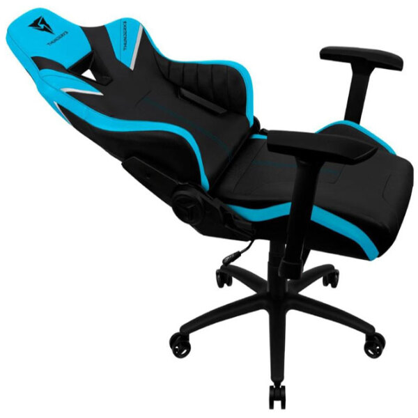 Scaun Gaming ThunderX3 TC5 Black Azure Blue  photo 3