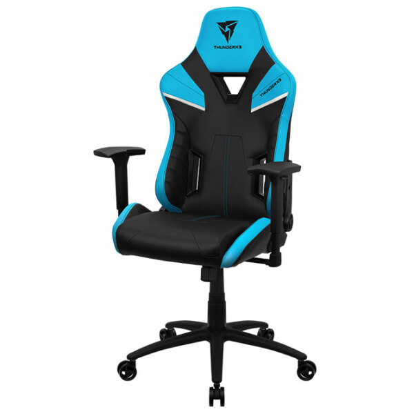 Scaun Gaming ThunderX3 TC5 Black Azure Blue  photo 5