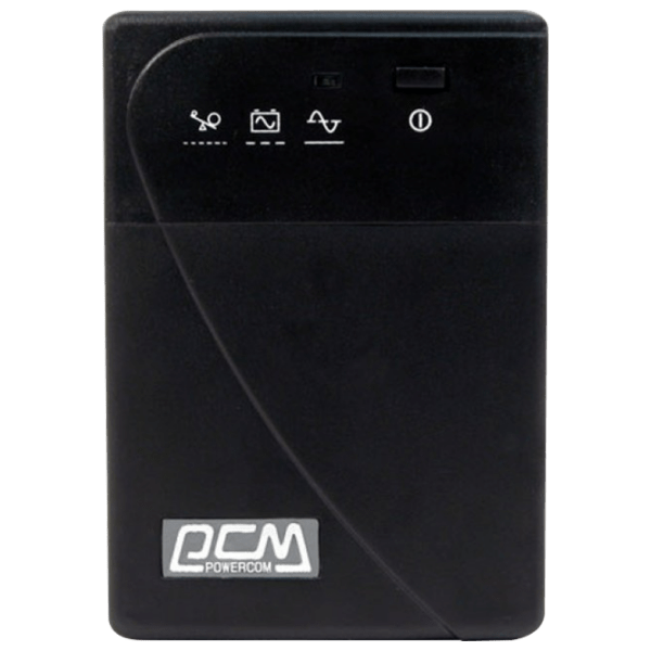 ИБП PowerCom BNT- 600AP (360/ 600) Черный  photo 1