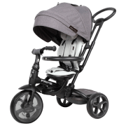 Triciclu Qplay Prime Gray Metal/ Pentru copii
