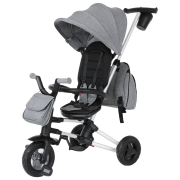 Triciclu Qplay Nova Plus Air Gray Aluminiu/ Pentru copii