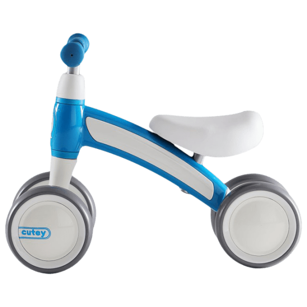 Tricicletă fără pedale Qplay Cutey 12" Light Blue White  / Pentru copii photo 1