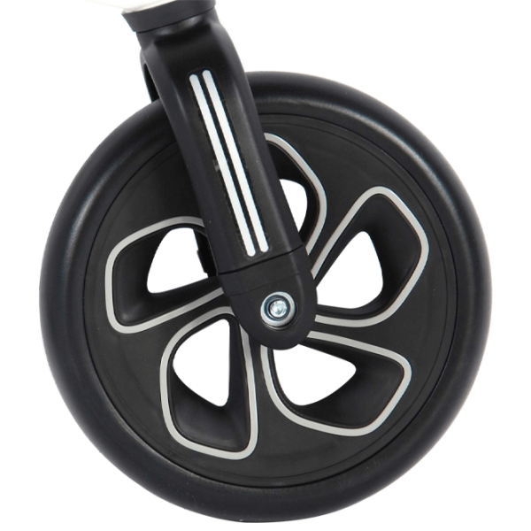Bicicletă fără pedale Qplay Tech 10" White Orange Metal / Pentru copii photo 3
