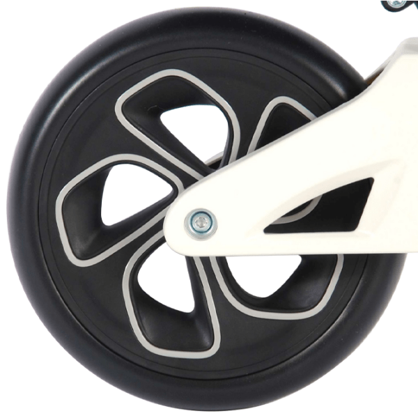 Bicicletă fără pedale Qplay Tech 10" White Orange Metal / Pentru copii photo 4
