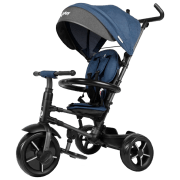 Triciclu Qplay Prime Blue Metal/ Pentru copii