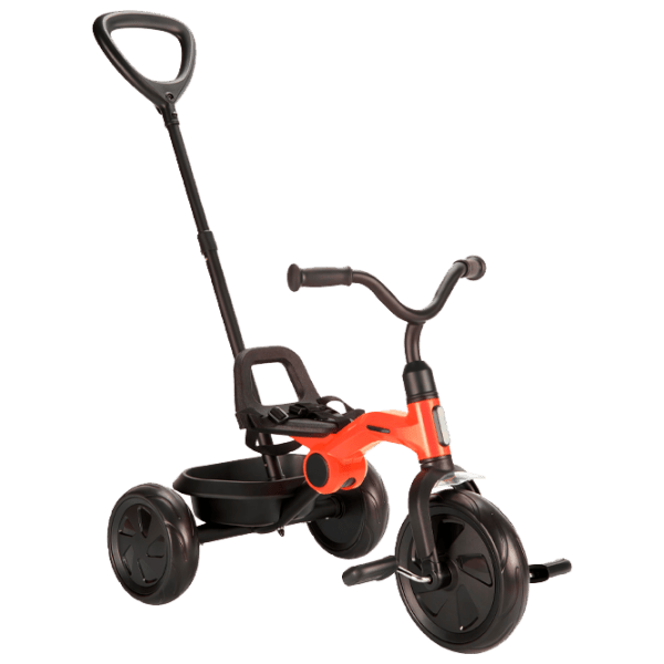 Triciclu Qplay Ant Plus Red Oțel/ Pentru copii photo 1