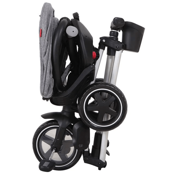 Triciclu Qplay Nova Air Black Metal/ Pentru copii photo 4