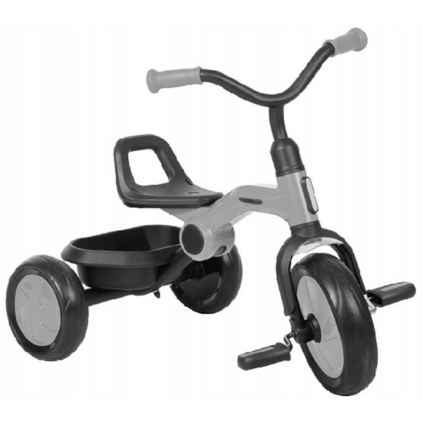 Triciclu Qplay Ant Plus Gray Oțel/ Pentru copii photo 2