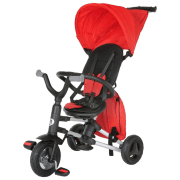 Triciclu Qplay Nova Plus Air Red Aluminiu/ Pentru copii