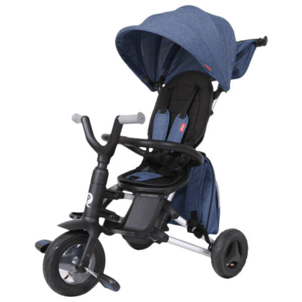 Triciclu Qplay Nova Plus Air Blue Aluminiu/ Pentru copii photo 1