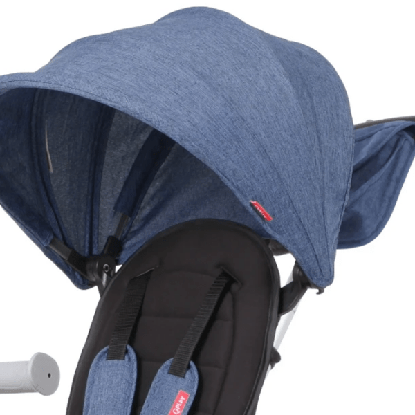 Triciclu Qplay Nova Plus Air Blue Aluminiu/ Pentru copii photo 6