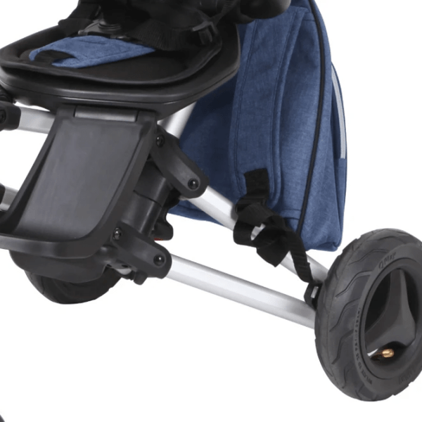 Triciclu Qplay Nova Plus Air Blue Aluminiu/ Pentru copii photo 7