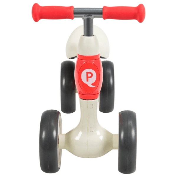 Tricicletă fără pedale Qplay Cutey 12" Pink White Metal / Pentru copii photo 4