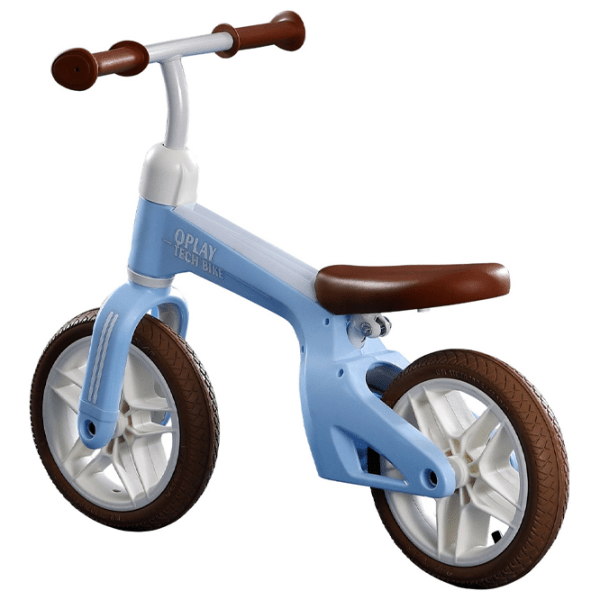 Bicicletă fără pedale Qplay Tech 10" Blue Light Metal / Pentru copii photo 2