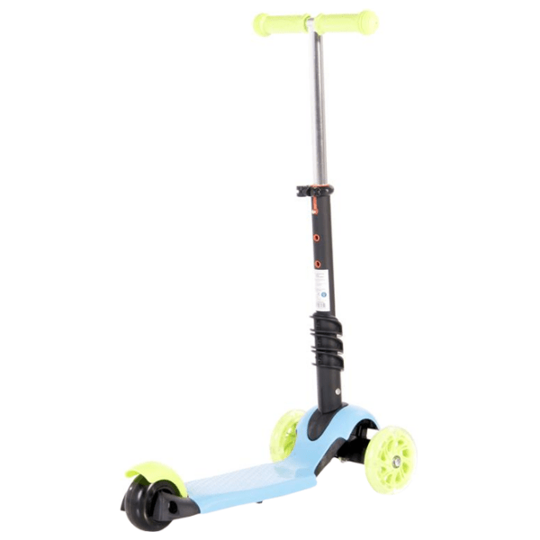 Детский трёхколёсный самокат Lorelli SMART (10390020006) Синий 3 года, 20 кг, Пластиковые с силиконом photo 3