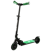 Trotinetă pentru copii cu două roți Qplay Honeycomb (185196) Green 5 ani, 50 kg, Din PU