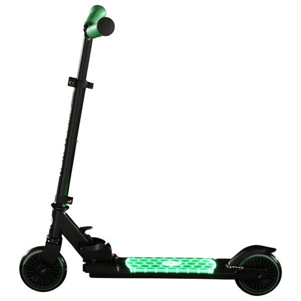Trotinetă pentru copii cu două roți Qplay Honeycomb (185196) Green 5 ani, 50 kg, Din PU photo 2