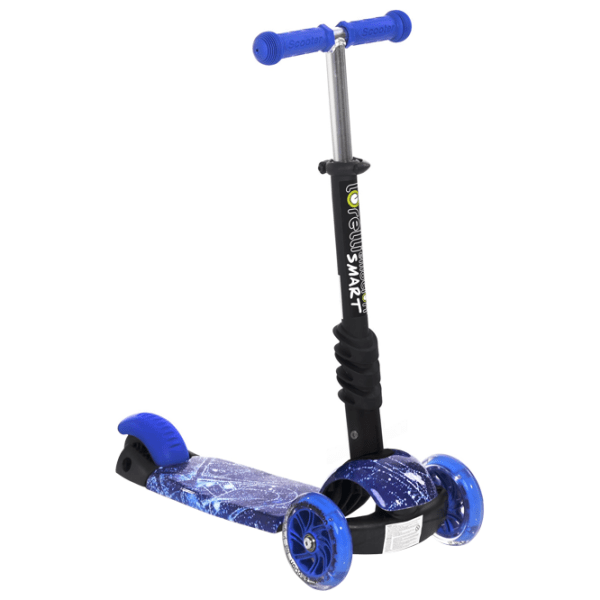 Детский трёхколёсный самокат Lorelli SMART (10390020012) Синий 3 года, 20 кг, Пластиковые с силиконом photo 3