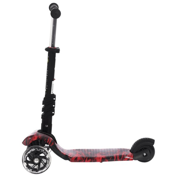 Trotinetă pentru copii cu trei roți Lorelli SMART (10390020013) Red 3 ani, 20 kg, Din plastic cu silicon photo 3