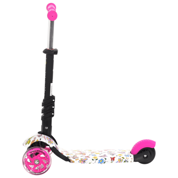 Детский трёхколёсный самокат Lorelli Smart (10390020011) Pink 3 года, 20 кг, Пластиковые с силиконом photo 3