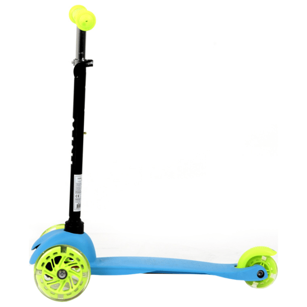 Trotinetă pentru copii cu trei roți Lorelli Mini (10390010006) Blue 3 ani, 20 kg, Din plastic cu silicon photo 2