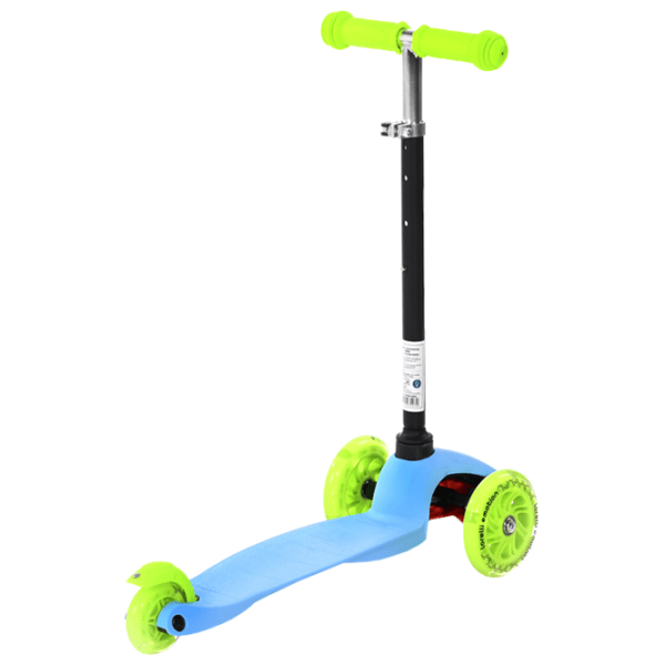 Trotinetă pentru copii cu trei roți Lorelli Mini (10390010006) Blue 3 ani, 20 kg, Din plastic cu silicon photo 3