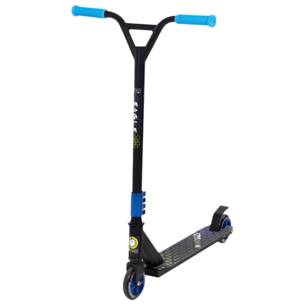 Детский двухколёсный самокат Lorelli Eagle (10390050008) Синий 8 лет, 100 кг, Полиуретановые photo 1