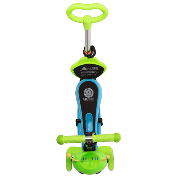 Trotinetă pentru copii cu trei roți Lorelli Smart Plus (10390030006) Blue 3 ani, 20 kg, Din plastic cu silicon photo 4