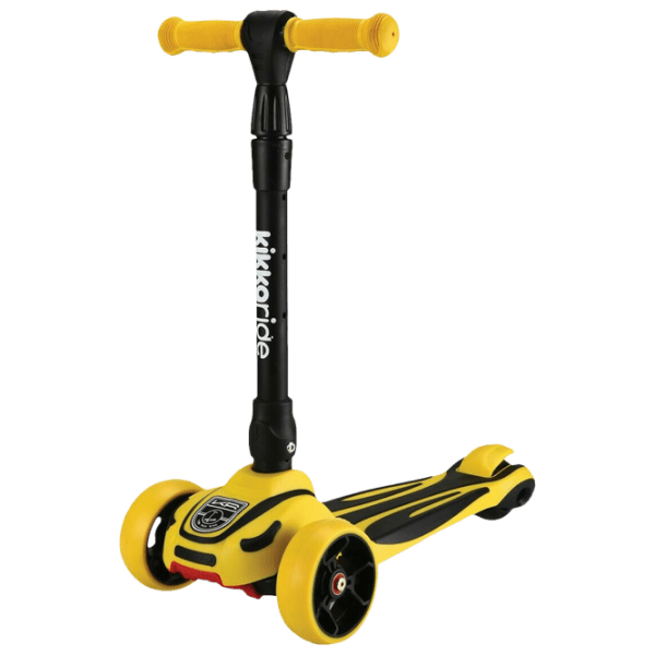 Детский трёхколёсный самокат Kikka Boo Roadster 3 in 1 2020 (10850) Желтый 18 месяцев, 25 кг, Пластиковые с силиконом photo 2