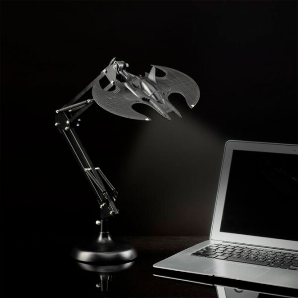 Lampă de masă fan Paladone Batwing Posable Desk V2 Black Rețea photo 2