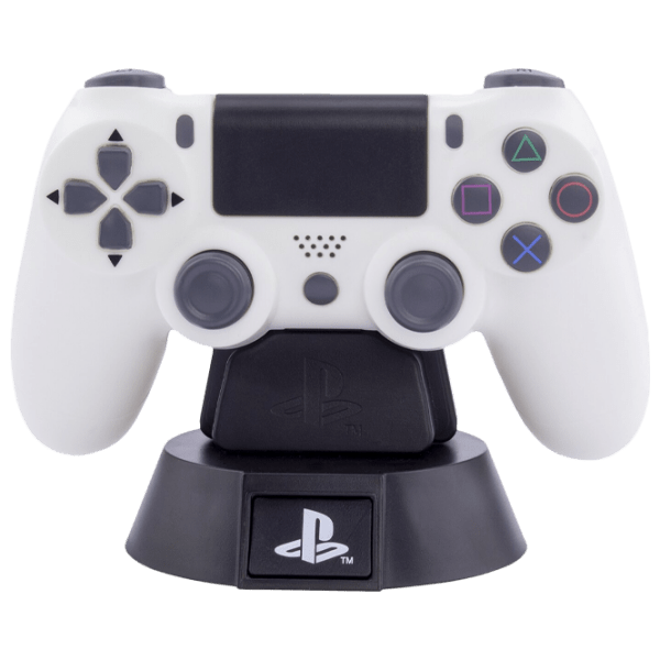 Настольная лампа фан Paladone DualShock 4 Controller Icon V2 Белый  photo 1