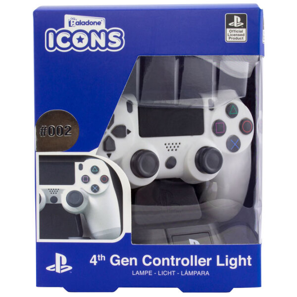 Настольная лампа фан Paladone DualShock 4 Controller Icon V2 Белый  photo 3