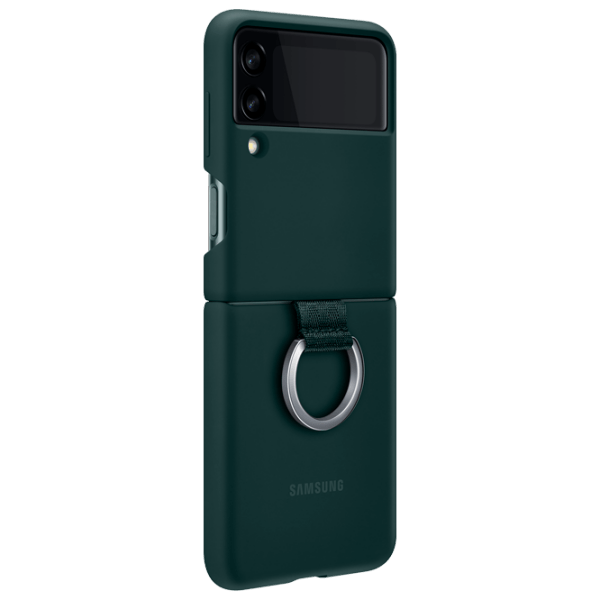 Husă pentru smartphone Samsung Galaxy Flip3 (EF-PF711TGEGRU) Green Samsung, Silicon, Back photo 6