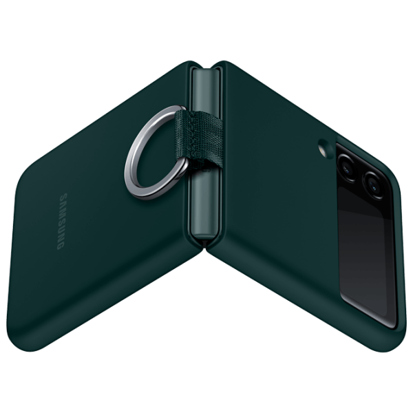 Husă pentru smartphone Samsung Galaxy Flip3 (EF-PF711TGEGRU) Green Samsung, Silicon, Back photo 7