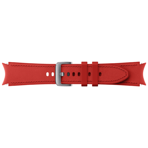 Curelușă Samsung Galaxy Watch 4 ET-SHR88SREG Red Silver Leather photo 3