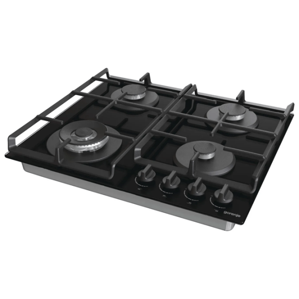 Газовая варочная панель Gorenje GTW 641 EB Черный Закаленное стекло, Решетка: Чугунная photo 3