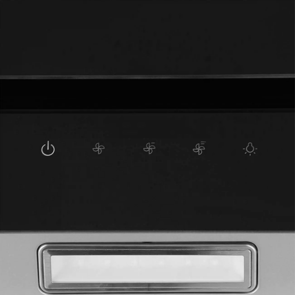 Hotă Gorenje WHI 649 EXBG Black 60 cm, Recirculare, 608 m³/h photo 5