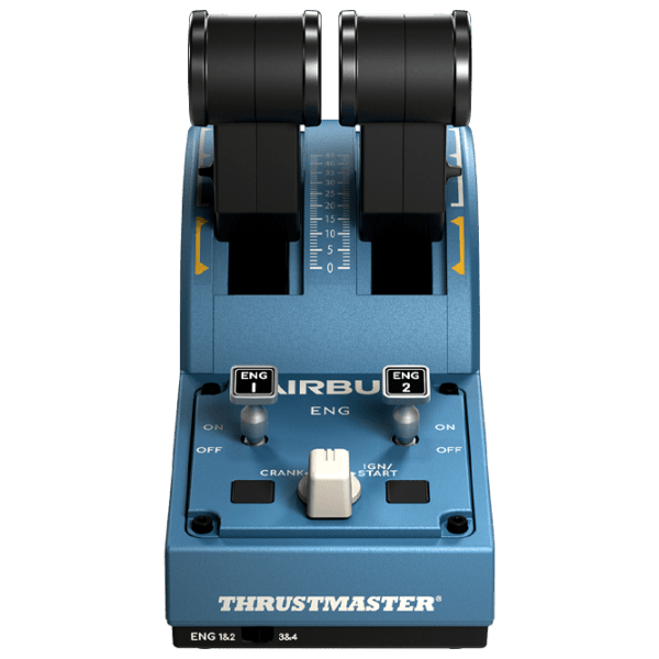 Joystick Thrustmaster TCA Quadrant Airbus Edition Blue Cu fir / 16 buttons photo 4